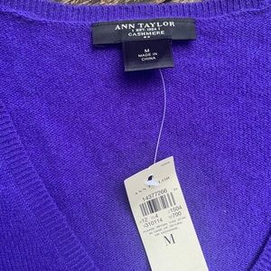 Ann Taylor Cashmere Sweater